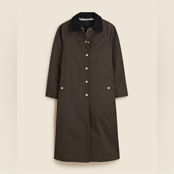J. Crew Jackets & Blazers - J.Crew Long Trench Coat Barn Jacket